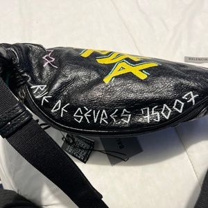 Balenciaga Explorer Beltpack Graffiti - Black